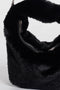 Cheryl Small Faux Fur Crossbody Bag Black